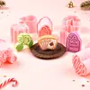 Xinyu Juguetes de Moda Serie Caramelo Molde 3D Dibujos Animados Béisbol Póker Molde Corazón del Orgullo Simulación Impresión DIY