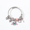 Desenho Animado Anime Stitch Panjia Doraemon Pulseira de Liga de Zinco Esmaltada com Contas Atacado Luxo Leve Sensação de Alta Qualidade