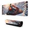 Mouse Pad Gamer Estilo E-Sports, Extra Grande com Borda Costurada, E-Sports para Meninos, Grande Pad para Teclado, Espessura Aumentada e Antiderrapante