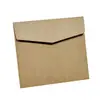 Envelope de Papel Couro de Vaca Espesso 250g Cartão de Couro Amarelo Envelope Liso Preto e Branco Fosco Rígido