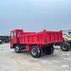 Caminhão Basculante Especial para Minas Subterrâneas, Caminhão Basculante Automático para Escória de Túnel de Mineração Úmida, Tração nas Quatro Rodas e Caminhão de Transporte com Tração nas Quatro Rodas