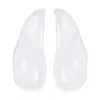 Almohadilla para el talón y el arco del pie dos en uno, plantilla ortopédica con soporte para el arco del pie plano, almohadilla trasera de GEL suave, autoadhesiva, antideslizante y con absorción de impactos.