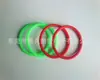 Opcional multicolorido diâmetro do bracelete nu de 6 mm 0,6 cm novo bracelete de silicone joia de presente atacado