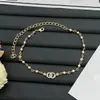 Nuevo Collar de Estrella de Cinco Puntas Colorida Doble C Estilo Chanel 2025 para Mujer, Réplica de Lujo de Alta Gama Collar Chanel
