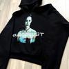 Estilo Nuevo Europeo y Americano Chica Emo Punk Oscuro Suéter Holgado Estampado Otoño e Invierno Casual Sudadera Y2K Venta al por Mayor