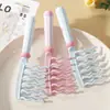 Peine Ondulado de Doble Fila para Rizos Casero para Mujeres, Peine Masajeador de Dientes Grandes para Dar Volumen, Peine de Dientes Anchos Antiestático para Peinar Cabello Largo