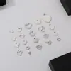 Colgante de Acero Inoxidable en Forma de Corazón Accesorios para Joyería DIY Corazón Hueco con Pedrería Combinación de Amor Collar Pulsera Dijes
