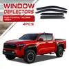 Adecuado para Toyota Tacoma Deflector de Ventana, Escudo de Lluvia, Parasol
