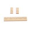 Casa de muñecas 1/12 casa de muñecas mini muebles accesorios gancho de pared de madera gancho para colgar en la pared modelo