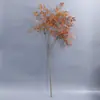 Bambú Artificial Nandina de Tallo Rojo, Ramas Finas de Sauce, Enredaderas Verdes, Ramas Secas, Líneas Decorativas para Decoración del Hogar, Plantas Verdes, Textiles para el Hogar, Materiales para Arreglos Florales