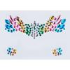 Pegatinas de Strass para Rostro Estilo Nuevo Transfronterizas Pegatinas de Diamantes de Cristal Color Caramelo Arcoíris Fiesta de Máscaras Fiesta Infantil Pegatinas de Diamantes Coloridas