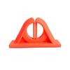 Suporte de Vara de Pesca para Iscas Montado na Parede Sem Furos Suporte de Vara de Pesca Montado na Parede Rack de Exibição de Vara de Pesca de Silicone Rack de Armazenamento Fixo