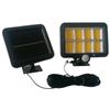 Luminária de Parede para Pátio Externo Dividido Carregamento Solar Iluminação Externa Luz de Rua LED Controle de Luz Indução de Corpo Humano