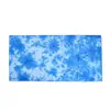 Toallas de playa tie-dye hechas a medida para viajes, vacaciones, actividades al aire libre, natación, surf, protección solar, ligeras, portátiles y de secado rápido