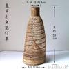 Lámpara de bambú con forma de farol, lámpara de araña con personalidad creativa china, para restaurante, B&amp;B, modelado artístico, boda, Festival de Primavera, nudo chino