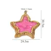 Nuevo Colgante de Estrella de Acero Inoxidable Hecho a Mano Accesorios para Joyería DIY Pulsera Colorida Collar Colgante Accesorios para Joyería