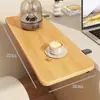 Placa de Extensão para Mesa de Escritório Expansão Alargamento Artefato Extensão de Tampo de Mesa Rack de Armazenamento Quarto Dobrável Bandeja de Teclado
