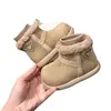 2026 Nuevas Botas de Nieve para Mujer Invierno Patata Pequeña Retro Birkenstock con Decoración Peluda, Forradas de Felpa, Cálidas, Antideslizantes