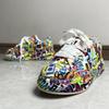 Zapatos Deportivos Casuales de Tendencia Europea 2026, Nuevos, Camuflaje, Graffiti Dopamina, Caña Baja, Suela Gruesa, para Pareja, que Aumentan la Altura para Mujeres