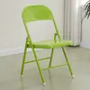 Silla Plegable para el Hogar, Taburete Sencillo, Silla con Respaldo, Silla de Oficina Portátil, Silla de Conferencia, Silla para Dormitorio, Silla de Comedor, Silla para Computadora