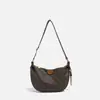 Bolso de Lujo Ligero para Mujer 2025 Nueva Moda Retro Gran Capacidad Estampado Bolso Dumpling Casual Versátil Correa Ancha Bolso Cruzado