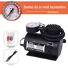 Bomba de Ar para Locomotiva 12V Micro Bomba de Ar Inflador de Pneus para Carro Carro Mini Motor Grande