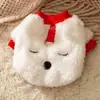 Suéter para Mascotas para Otoño e Invierno, Suéter de Punto Cálido para Perros Pequeños como Bichón, Atuendo Festivo de Año Nuevo para Gatos