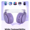 Nuevo Auricular Bluetooth Inalámbrico Montado en la Cabeza Orejas de Gato Dibujos Animados LED Luminoso Estéreo Tarjeta Auricular 28Pro