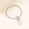 Moda Europea y Americana Simple Metal Corazón Acero Inoxidable Material en Blanco Hebilla Ot Grabado Láser Impresión a Color Pulsera de Acero Inoxidable