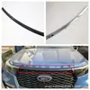 20 Tira de Acabamento de Grade Média Explorer adequada para Ford Explorer logo frontal do carro lantejoulas grade superior central tira brilhante modificação M