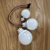 Lâmpada LED Mini Espelho de Maquiagem Luz Frontal Porta Cabeça Publicidade Luz Decorativa Espelho de Móveis Luz Frontal Equipamento de Entretenimento Carcaça de Lâmpada