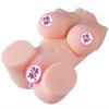 Muñeca de Silicona Sólida Mónica de Medio Cuerpo Dispositivo de Masturbación Masculina Fabricante de Taza de Avión Dropshipping Molde Invertido de Medio Cuerpo Muñeca