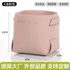 Bandeja de Armazenamento Quadrada de PU Estilo Nórdico Criativa Simples Porta-Canetas para Controle Remoto de Mesa Caixa de Armazenamento para Pincéis de Maquiagem Couro Atacado
