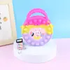 Bolso Bandolera Infantil, Monedero de Silicona para Aliviar el Estrés Pionero en Control de Roedores, Bolsa de Almacenamiento para Niñas