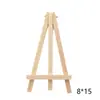 Mini caballete de escritorio pequeño trípode de madera exhibición de pintura al óleo artística caballete para niños fábrica directa