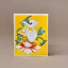 Arena de mineral grueso Thangka Pintura del Quinto Maestro Vida Pasada y Presente del Boticario Zakiram Buda Natal de Tara Verde Se Puede Intercambiar con el País Thangka