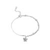 Serie Gipsophila Pulsera de Zirconia para Mujer Lujo Ligero Nicho Exquisita 2024 Nuevo Pulsera para Novia Regalo para Novia