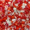 Barroco Nacarado Árbol Flor Mariposa Mixto Bolsa de la Suerte Hecho a Mano DIY Crema Epoxi Funda para Teléfono Accesorios de Joyería