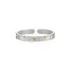 Pulsera de Plata Pura 9999 Margarita Pequeña para Mujer, Nueva Pulsera Chapada en Oro Estilo Chino, Pulsera de Diseño de Nicho de Lujo Ligero, Regalo para Novia