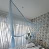 Mosquitero para estudiantes directo de fábrica litera superior e inferior a prueba de mosquitos cuadrado Bill persona cama doble sin soporte cifrado puerta individual