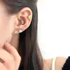 Color Flash Nido de Pájaro Corte de Oreja Hueso Uña Plana Base Plana Acero de Titanio Tornillo Clavo de Oreja Lavar Dormir Libre Elección