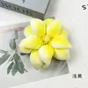 Flor Artificial Textura Eva Cabeza de Magnolia Material para Pasador DIY Accesorio para el Cabello Flor para Salón de Bodas Pared de Flores Adorno de Arreglo Floral