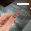 Anillo Abierto de Lazo de Seda Amoroso Estilo Japonés y Coreano Moda Femenina Personalizado Diseño de Nicho Sentido Avanzado Anillo Ajustable para Adelgazar