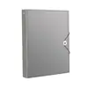 Carpeta de Anillas A4 con Cuatro Agujeros, Páginas Insertables Transparentes, Carpeta de Documentos de 4 Agujeros, Carpeta de Almacenamiento para Oficina, Carpeta para Estudiante