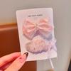 Pinza para el pelo de falda de gasa de estrella de Corea del Sur, pinza para el pelo linda de niña, tocado de princesa para niños, accesorios para el pelo súper de hada para niñas, pinza para flequillo