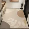 Tapetes de Chão de Couro Modernos e Simples, Tapetes de Entrada de Alto Padrão, Tapetes de Entrada Laváveis e Limpáveis Podem Ser Enviados em Nome de Terceiros