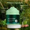Esfoliante Capilar Transfronteiriço Oem Cuidado de Limpeza Controle de Oleosidade Shampoo Fofo e Suave Anti-Frizz Esfoliante Capilar