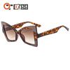 Gafas de sol para mujer personalizadas ojo de gato mariposa patrón de color gafas de sol personalizadas modernas europeas y americanas transfronterizas para reparar el rostro 6148