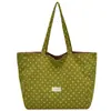 Nueva colección de principios de otoño de 2026: bolso de hombro plisado de lunares de gran capacidad, bolso tote casual estilo coreano y bolso cruzado pequeño y fresco