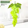 Racimos de Uva Escarchada Simulada, Frutas Simuladas, Uvas de Plástico, Modelos de Frutas Falsas para Props, Adornos Colgantes Decorativos